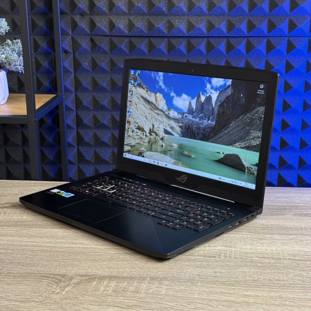 БВ Ноутбук ASUS ROG Strix GL503VM 15.6 FHD IPS Intel i7-7700HQ 16 RAM 256 SSD 1000 HDD NVIDIA GTX 1060 3 ГБ