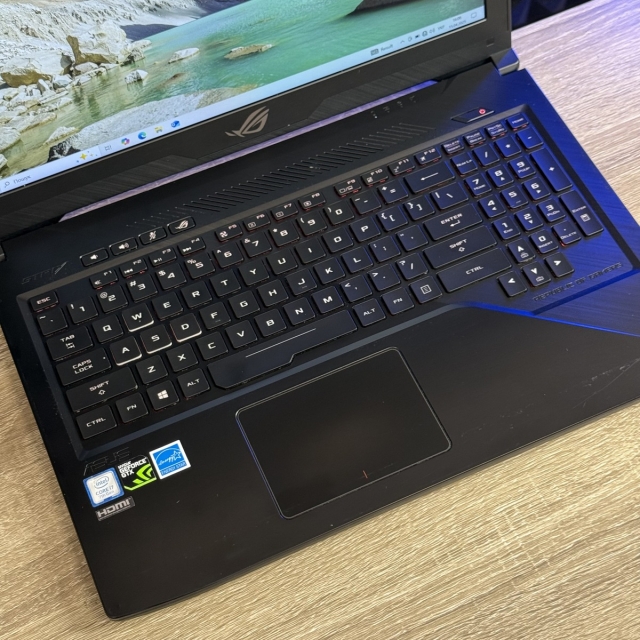 БВ Ноутбук ASUS ROG Strix GL503VM 15.6 FHD IPS Intel i7-7700HQ 16 RAM 256 SSD 1000 HDD NVIDIA GTX 1060 3 ГБ