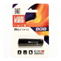 USB-Flash Mibrand Black 8 GB