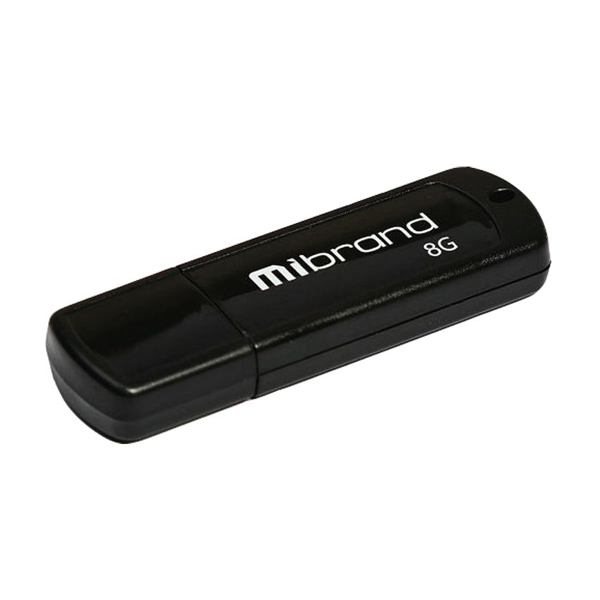 USB-Flash Mibrand Black 8 GB