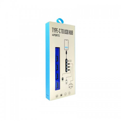USB HUB 4ports KY-163 на Type-C