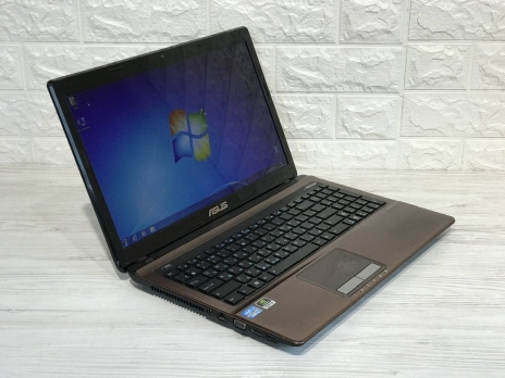 БВ Ноутбук Asus K53S 15,6 Intel i3-2310М 4 RAM 500 HDD NVIDIA GT 520MX 1 ГБ