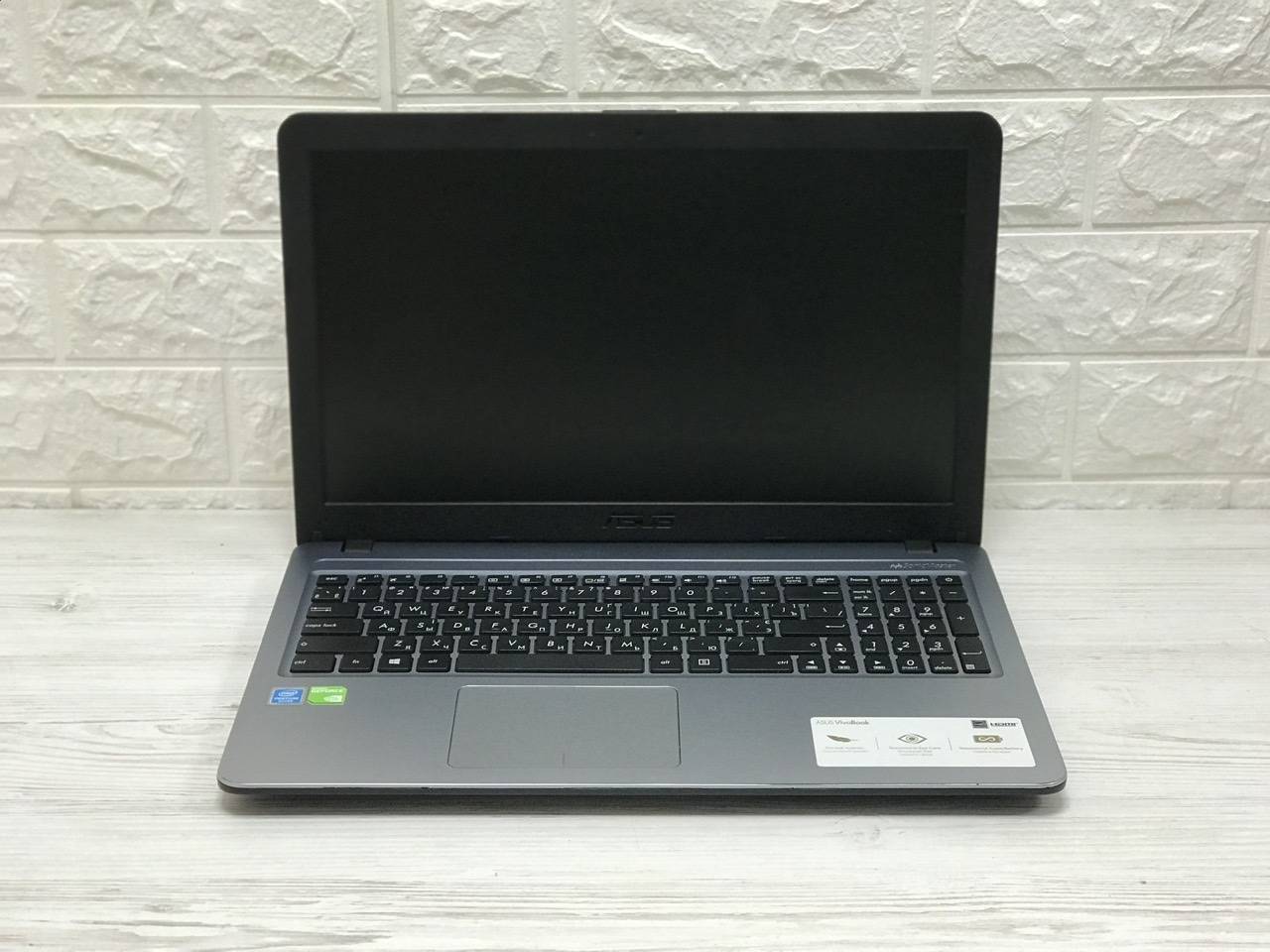 БВ Ноутбук Asus F540M 15.6 Intel N5000 ( 4 ЯДРА ) 4 RAM 500 HDD NVIDIA MX110 2 ГБ
