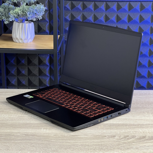 БВ Ноутбук MSI GF63 15.6 FHD IPS 144Hz Intel i5-10300H 16 RAM 500 SSD NVIDIA RTX 3050 4 ГБ