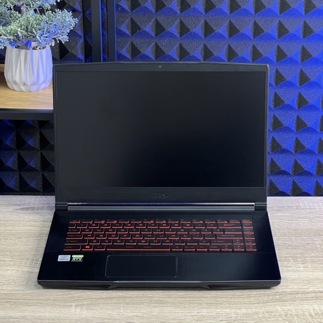 БВ Ноутбук MSI GF63 15.6 FHD IPS 144Hz Intel i5-10300H 16 RAM 500 SSD NVIDIA RTX 3050 4 ГБ