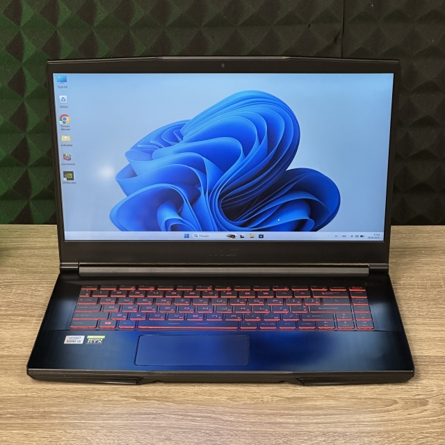 БВ Ноутбук MSI GF65 Thin 15.6 FHD IPS 144Hz Intel i5-10200H 16 RAM 500 SSD NVIDIA RTX 3060 6 ГБ RKG