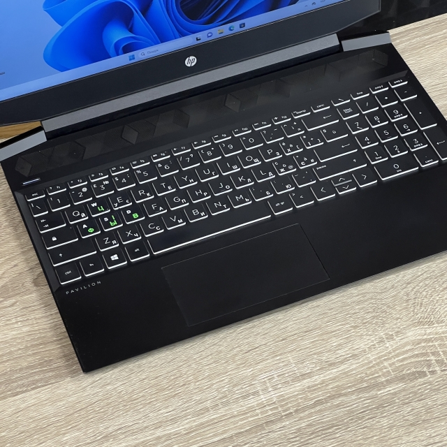 БВ Ноутбук HP Pavilion Gaming 15-EC1000S 15.6" FHD IPS AMD Ryzen 7 4800H 16 RAM 512 SSD NVIDIA GTX1650Ti 4 ГБ
