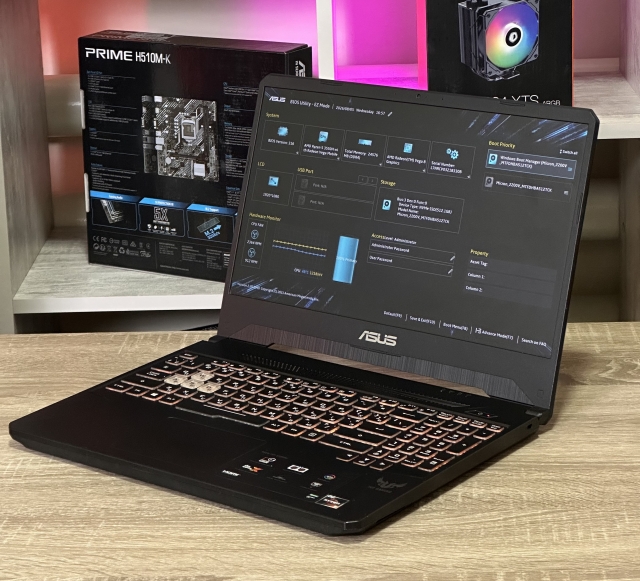 Ноутбук Asus TUF Gaming FX505DT 15.6 FHD IPS Ryzen 5 3550H 16 RAM 512 SSD NVIDIA GeForce GTX 1650 4 ГБ БВ