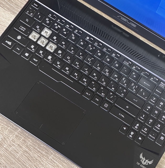 Ноутбук Asus TUF Gaming FX505DU 15.6 FHD IPS 120Hz Ryzen 7 3750H 16 RAM 250 SSD 1000 HDD NVIDIA GeForce GTX 1660Ti 6 ГБ БВ