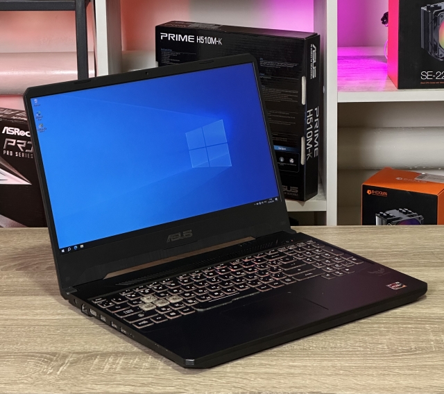 Ноутбук Asus TUF Gaming FX505DU 15.6 FHD IPS 120Hz Ryzen 7 3750H 16 RAM 250 SSD 1000 HDD NVIDIA GeForce GTX 1660Ti 6 ГБ БВ