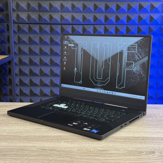 БВ Ноутбук Asus TUF Dash F15  15.6" FHD IPS 144Hz Intel i7-11370H 16 RAM 512 SSD NVIDIA GeForce RTX 3060 6 ГБ