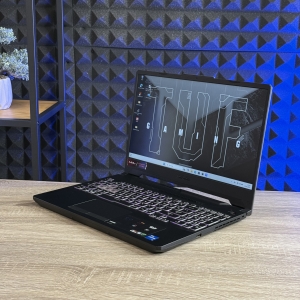БВ Ноутбук Asus TUF F15 FX506H 15.6" 144Hz FHD IPS Intel Core i5-11400H 16 RAM 512 SSD NVIDIA RTX 2050 4 ГБ