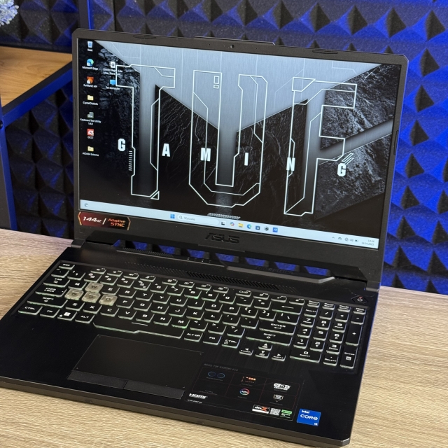 БВ Ноутбук Asus TUF F15 FX506H 15.6" 144Hz FHD IPS Intel Core i5-11400H 16 RAM 512 SSD NVIDIA RTX 2050 4 ГБ