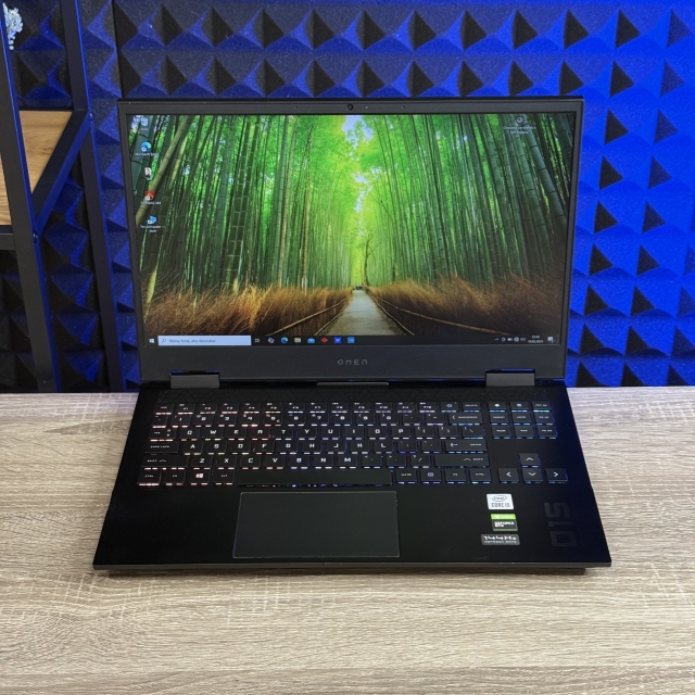 БВ Ноутбук HP Omen 15 15.6" 144Hz FHD IPS Intel Core i5-10300H 16 RAM 500 SSD NVIDIA GeForce GTX 1660 Ti 6 ГБ