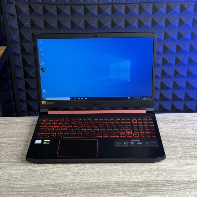 БВ Ноутбук Acer Nitro 5 N18C3 15.6" FHD IPS Intel Core i5-9300H 16 RAM 512 SSD NVIDIA GEFORCE GTX 1650 4 ГБ