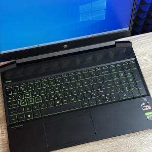БВ Ноутбук HP Pavilion 15 EC2410MW 15.6" FHD IPS AMD Ryzen 5 5600H 16 RAM 500 SSD NVIDIA GEFORCE RTX 3050 4 ГБ