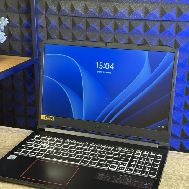 БВ Ноутбук Acer Nitro 5 15.6 FHD IPS 144Hz i5-10300H 16 RAM 512 SSD NVIDIA GEFORCE RTX 2060 6 ГБ