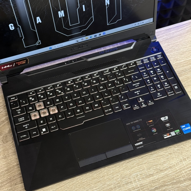 БВ Ноутбук Asus TUF F15 FX506H 15.6 FHD IPS 144Hz Intel i5-11400H 16 RAM 512 SSD NVIDIA GEFORCE RTX 3050Ti 4 ГБ