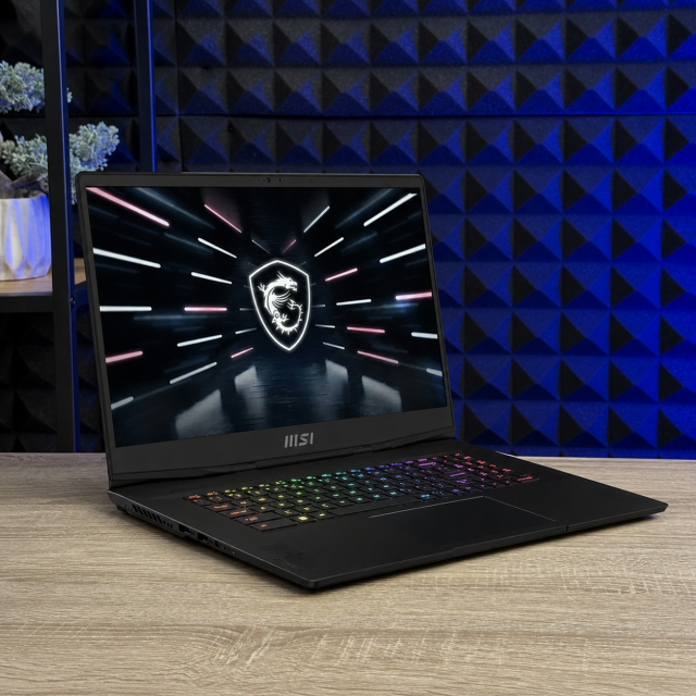 БВ Ноутбук MSI GS77 12UE Stealth 17.3" FHD IPS 144Hz Intel i7-12700H 16 RAM 1000 SSD NVIDIA RTX 3060 6 ГБ