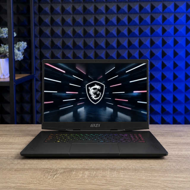 БВ Ноутбук MSI GS77 12UE Stealth 17.3" FHD IPS 144Hz Intel i7-12700H 16 RAM 1000 SSD NVIDIA RTX 3060 6 ГБ