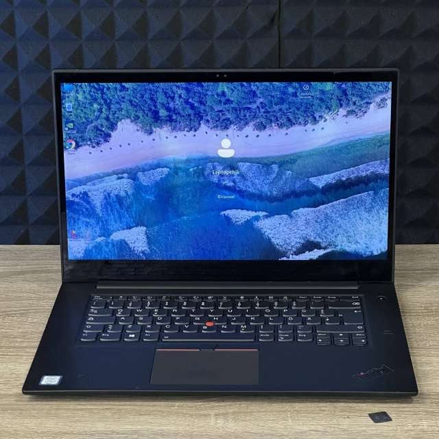 БВ Ноутбук Lenovo Thinkpad X1 Extreme 15.6 4K IPS Intel Core i7-8750H 16 RAM 512 SSD NVIDIA GEFORCE GTX 1050Ti 4 ГБ