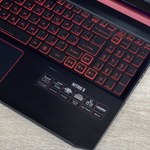 БВ Ноутбук Acer Nitro 5 AN515-54 15.6" FHD IPS Intel Core i5-8300H 16 RAM 512 SSD NVIDIA GeForce GTX 1050 4 ГБ