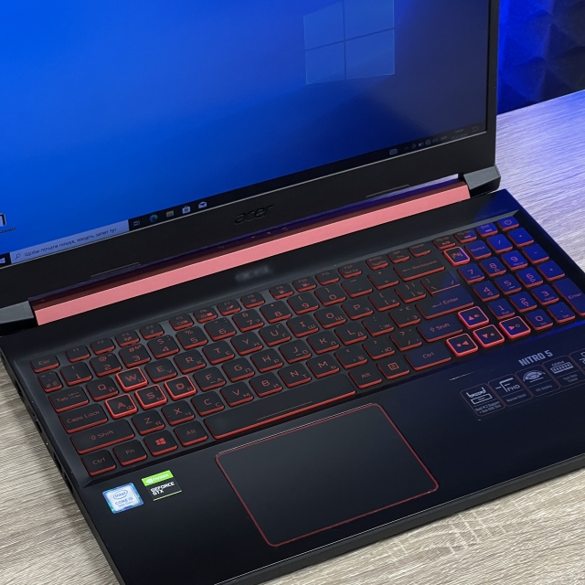 БВ Ноутбук Acer Nitro 5 AN515-54 15.6" FHD IPS Intel Core i5-8300H 16 RAM 512 SSD NVIDIA GeForce GTX 1050 4 ГБ