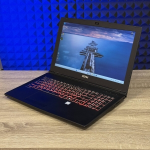 БВ Ноутбук  MSI LEOPARD GP62 15.6" FHD IPS i5-7300HQ 16 RAM 256 SSD 1000 HDD NVIDIA GTX 1060 3 ГБ