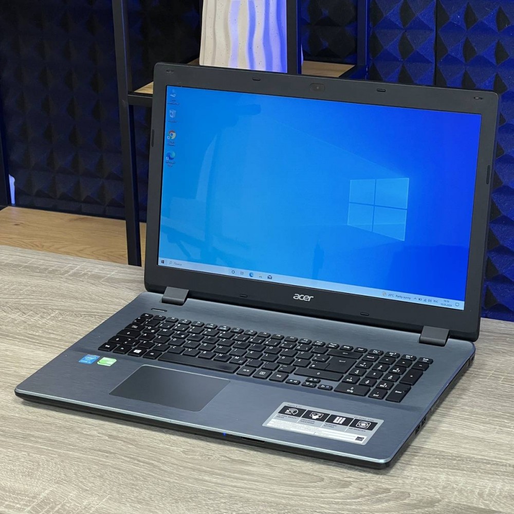 БВ Ноутбук Acer Aspire E5-771G 17.3 i7-7500U 16 RAM 256 SSD NVIDIA GEFORCE GTX 950 M 4GB