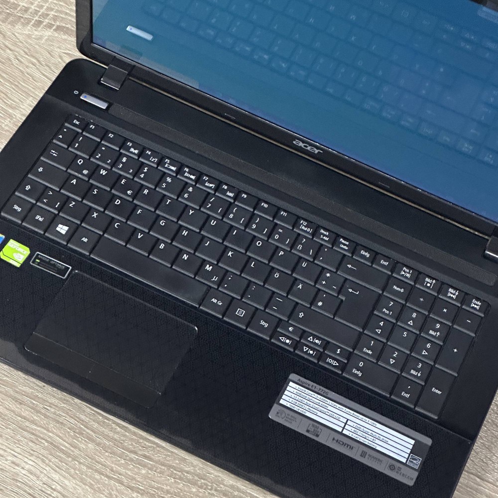 БВ Ноутбук Acer Aspire E1-772G 17.3 FHD Intel Core i5-4200M 8 RAM 240 SSD NVIDIA GeForce 820M 2 ГБ