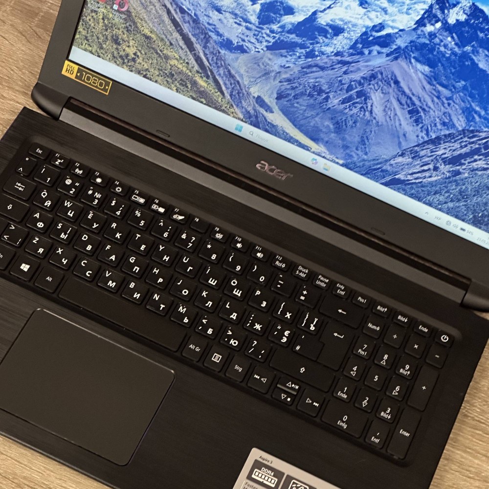 БВ Ноутбук Acer Aspire A315-41G 15,6 FHD IPS AMD Ryzen 7 3700U 8 RAM 256 SSD AMD RX 540X 2 GB L14-8032