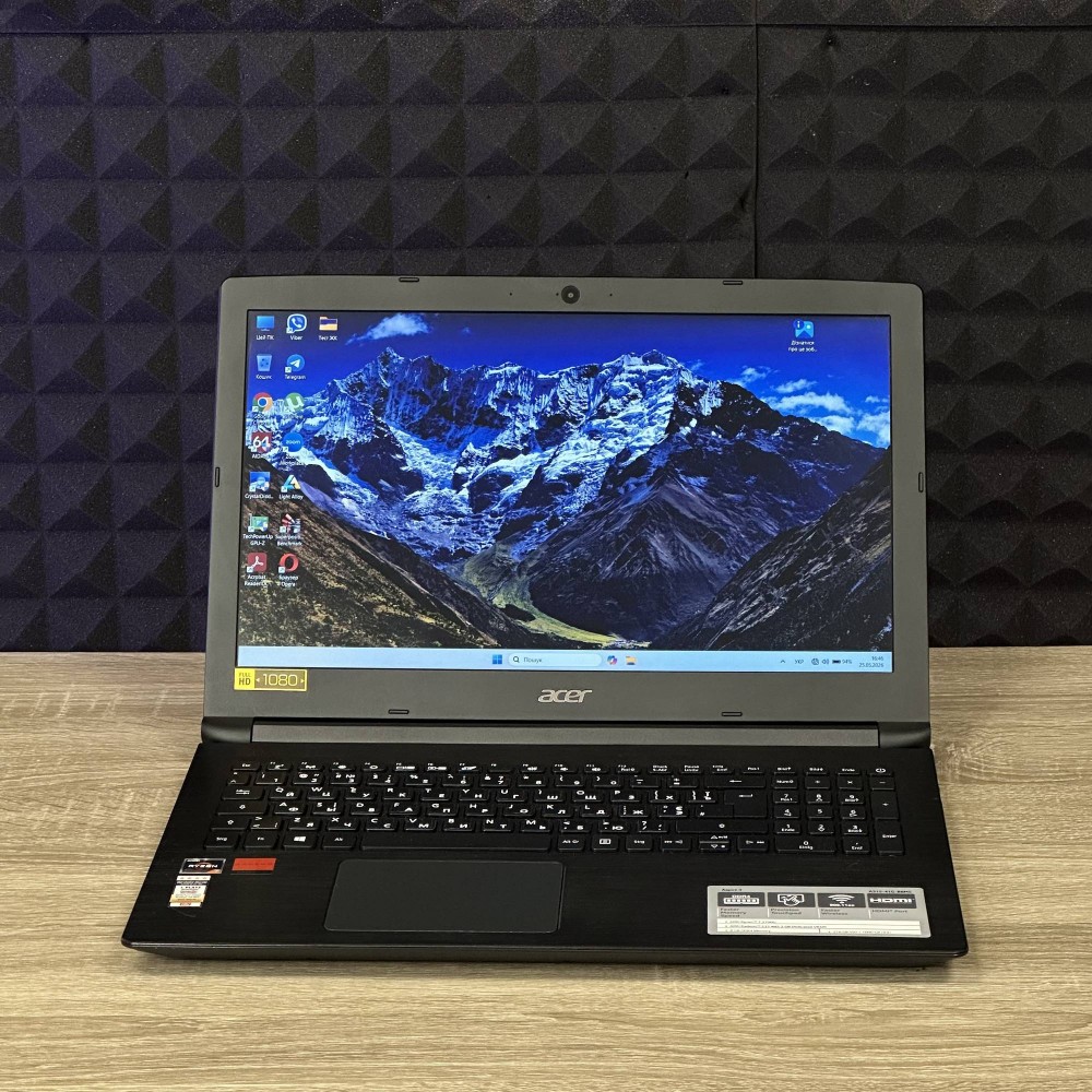 БВ Ноутбук Acer Aspire A315-41G 15,6 FHD IPS AMD Ryzen 7 3700U 8 RAM 256 SSD AMD RX 540X 2 GB L14-8032