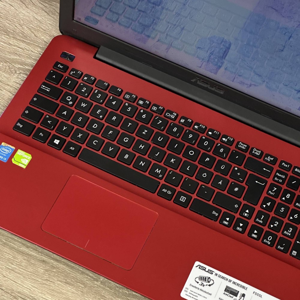 БВ Ноутбук Asus F555L 15.6 Intel Core i3-4030U 8 RAM 1000 HDD NVIDIA GT 820M 2 ГБ