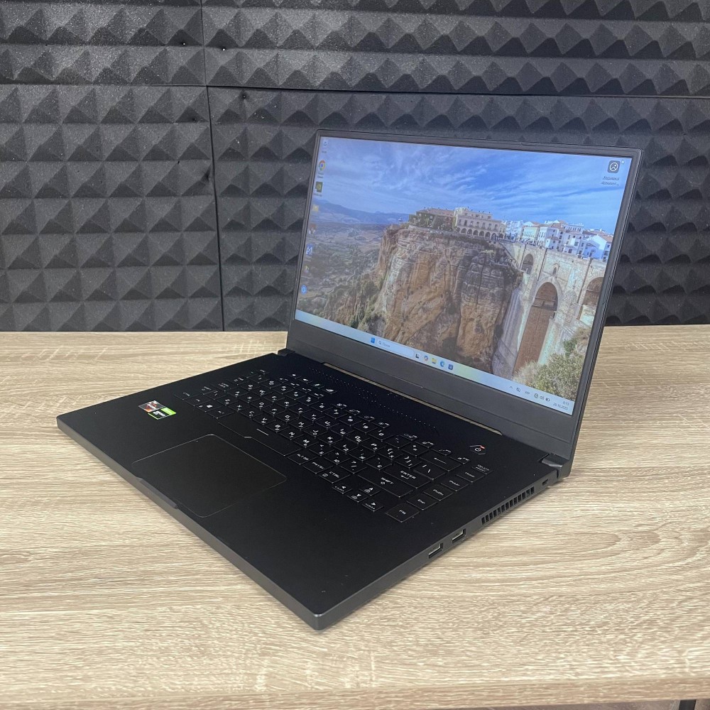 БВ Ноутбук Asus Rog Zephyrus G15 GA502DU-BR7N6 15.6 FHD IPS 120Hz Ryzen 7 3750H 16 RAM 512 SSD NVIDIA GEFORCE GTX 1660 TI 6 ГБ
