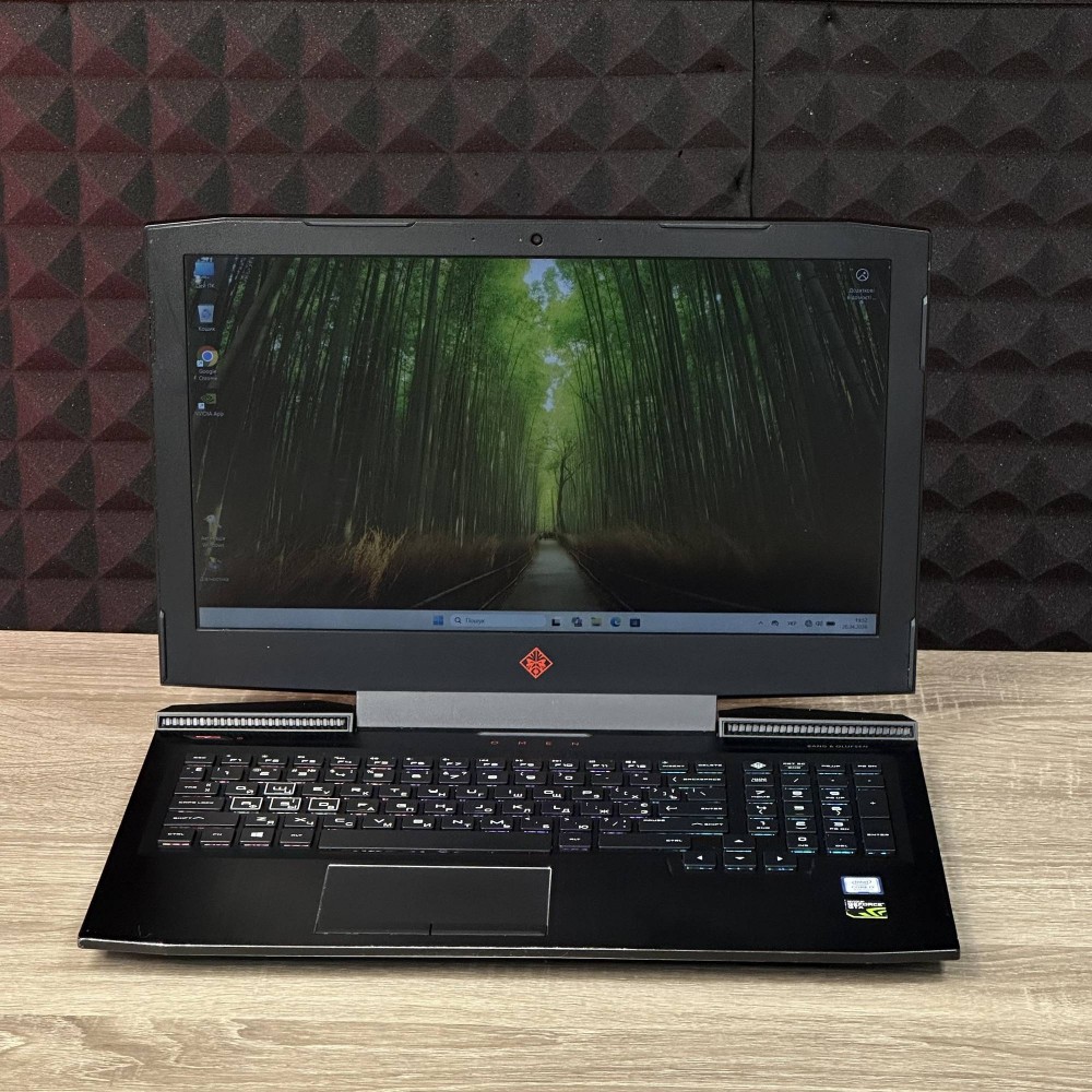 БВ Ноутбук HP Omen 15 15.6 FHD Intel i7-8750H 16 RAM 256 SSD 500 HDD NVIDIA GTX 1060 6 ГБ
