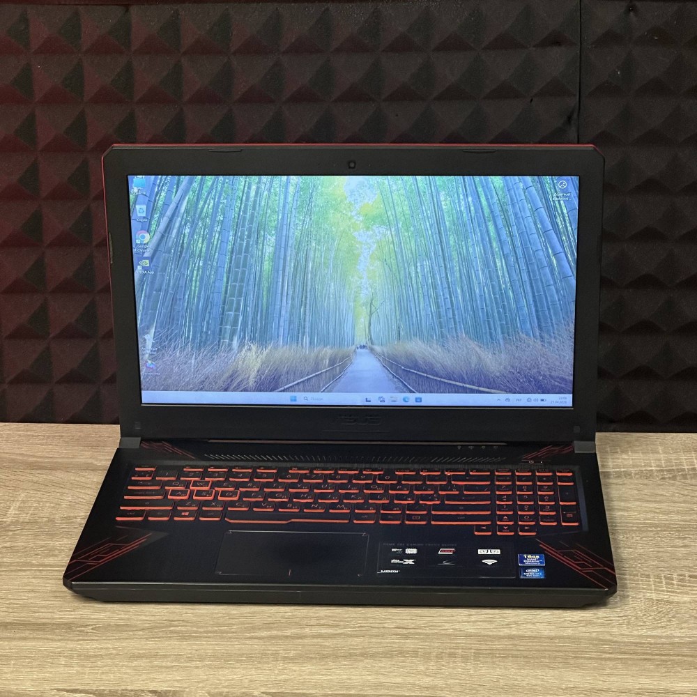 БВ Ноутбук Asus TUF FX504G 15.6 FHD Intel i7-8750H 16 RAM 256 SSD 1000 HDD NVIDIA GTX 1050 4 ГБ