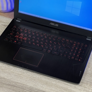 БВ Ноутбук Asus Rog Strix FX502V 15.6" FHD Intel  i7-7700HQ 16 RAM 128 SSD 1000 HDD NVIDIA GTX 1060 3 ГБ