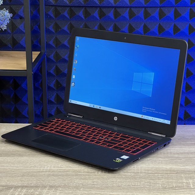 БВ Ноутбук HP Omen 15 15.6" FHD IPS Intel i7-7700HQ 16 RAM 256 SSD 1000 HDD NVIDIA GTX 1050 TI 4 ГБ