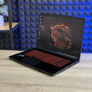 БВ Ноутбук MSI GF63 15.6 FHD IPS 144 Hz Intel i5-12450H 16 RAM 500 SSD NVIDIA GEFORCE RTX 2050 4 ГБ