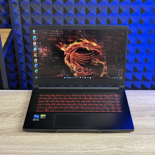 БВ Ноутбук MSI GF63 15.6 FHD IPS 144 Hz Intel i5-12450H 16 RAM 500 SSD NVIDIA GEFORCE RTX 2050 4 ГБ
