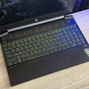БВ Ноутбук HP Pavilion Gaming 15 15.6 FHD IPS i5-8300H 16 RAM 256 SSD NVIDIA GEFORCE GTX 1050 Ti 4 ГБ