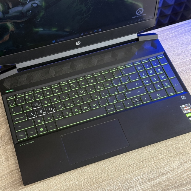 БВ Ноутбук HP Pavilion Gaming 15 15.6 FHD IPS i5-8300H 16 RAM 256 SSD NVIDIA GEFORCE GTX 1050 Ti 4 ГБ