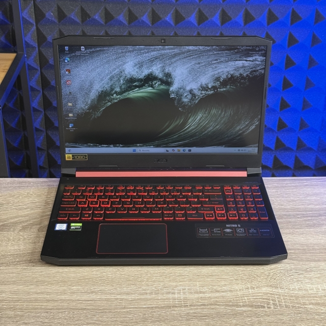 БВ Ноутбук Acer Nitro 5 15.6" FHD IPS Intel Core i7-9750H 16 RAM 512 SSD NVIDIA GTX 1660 Ti 6 ГБ