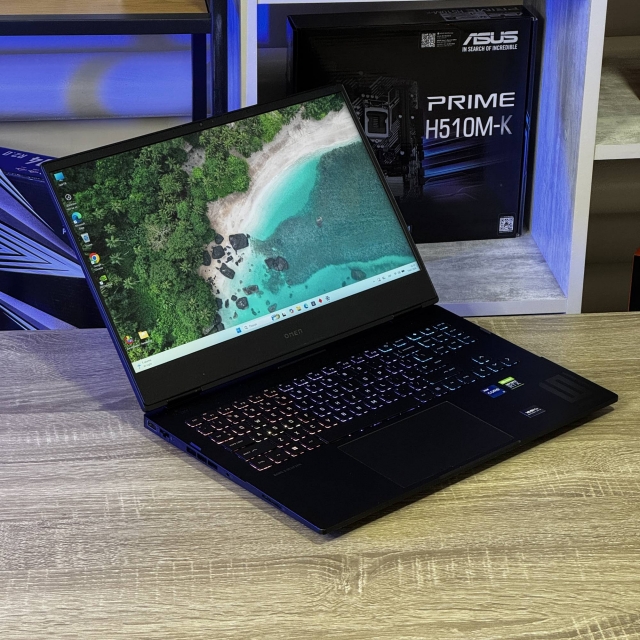 Ноутбук HP OMEN 16-k0023DX 16.1" QHD IPS 165Hz Intel Core i7-12700H 16 RAM 512 SSD NVIDIA GeForce RTX 3060 6 ГБ БВ
