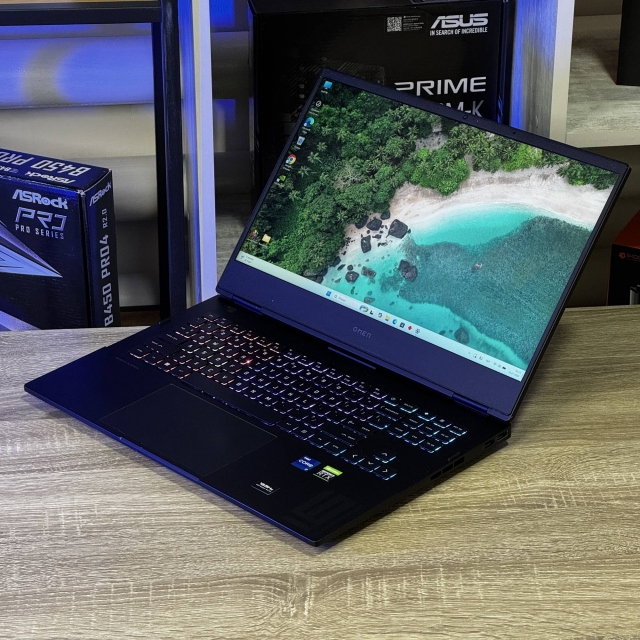 Ноутбук HP OMEN 16-k0023DX 16.1" QHD IPS 165Hz Intel Core i7-12700H 16 RAM 512 SSD NVIDIA GeForce RTX 3060 6 ГБ БВ