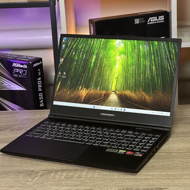 Ноутбук CyberPowerPC F5DNEK 15.6" QHD IPS 165Hz Ryzen 7 4800H 16 RAM 512 SSD Nvidia GeForce RTX 3060 6 ГБ БВ