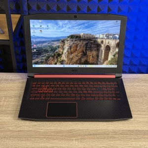 Ноутбук Acer Nitro 5 15.6" FHD IPS Intel Core i7-8750H 16 RAM 256 SSD 750 HDD NVIDIA GEFORCE GTX 1060 6 ГБ БВ