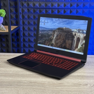 Ноутбук Acer Nitro 5 15.6" FHD IPS Intel Core i7-8750H 16 RAM 256 SSD 750 HDD NVIDIA GEFORCE GTX 1060 6 ГБ БВ