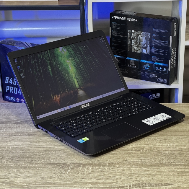 Ноутбук ASUS R753U 17.3" HD+ Core i5-6200U 8 RAM 240 SSD GeForce 920MX 2 ГБ БВ