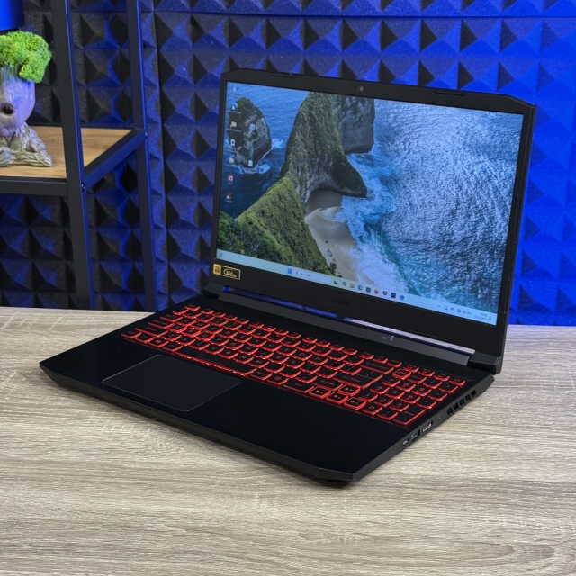 Ноутбук Acer Nitro 5 15.6" FHD IPS 144 Hz Intel i5-11300H 16 RAM 500 SSD NVIDIA RTX 3050 4 ГБ БВ